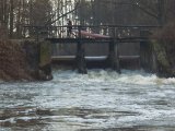 kajakarstwo zwałkowe, kajakarstwo zimowe, spływ Mienią i Świdrem