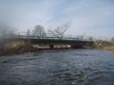 kajakarstwo zwałkowe, kajakarstwo zimowe, spływ Mienią i Świdrem